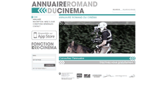 Desktop Screenshot of annuaireromandducinema.ch